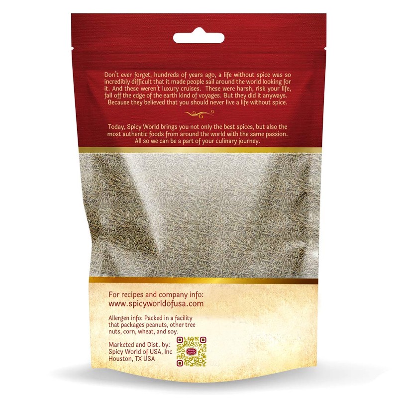 Spicy World Cumin Seeds Bulk, 5-Pounds