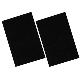 COHEALI 2pcs Black Velvet Ring Insert Display Trays Insert Ring Holders Sponge Rings Earring Display Holders Foam Holder Organizer Jewelry Box Liner Insert Ring Holder Cushion