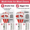 Voarge 2 Pieces Portable Door Lock, Travel Door Lock Home