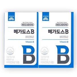 Korea Eundan Megadose B Vitamin B Complex 60 tablets x 1 / 고려은단 메가도스B 비타민B군 컴플렉스 60정 x 1개