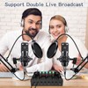 Podcast Equipment Bundle For 2, ALPOWL Audio Interface with Cardioid