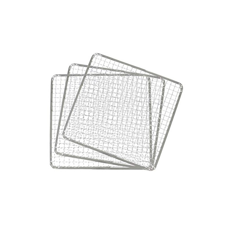 Captain Stag Barbecue Wire Mesh BBQ Net, Versatile Square Grilling