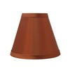 Aspen Creative 32111-2A, Hardback Empire Clip-On Chandelier Lamp Shade, Redwood,
