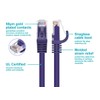 Monoprice Cat5e Ethernet Patch Cable - 10 Feet - Purple