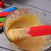 Jar Spatula,Sourdough Spatula with Long Handle,Silicone Skinny Spatula Scraper for