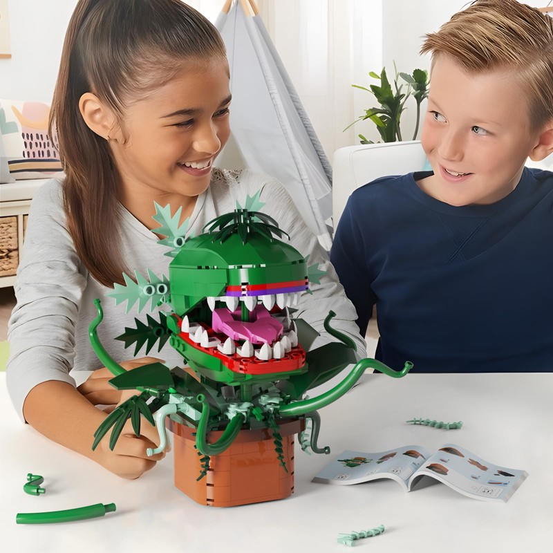 SymGrpu Piranha Plant Building Set, 471Pcs Little Shop of Horrors