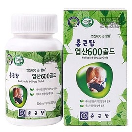 Chong Kun Dang Healthcare Folic Acid 600 Gold / 종근당건강 엽산600골드