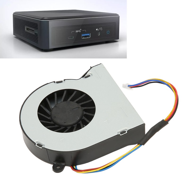 NUC6i7KYK CPU Cooling Fan 4Pin Connector Small Light Weight Aluminium