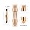 Mini Face Makeup Brush, 4 in 1 Makeup Brushes Tools