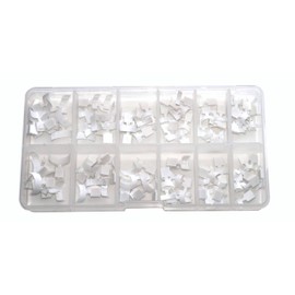 World of Nails-Design Mini French White Tips in Box 120 Pieces