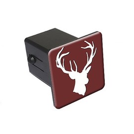 GRAPHICS & MORE Deer Head - Hunting - 2" Tow Trailer Hitch Cover Plug Truck Pickup RV