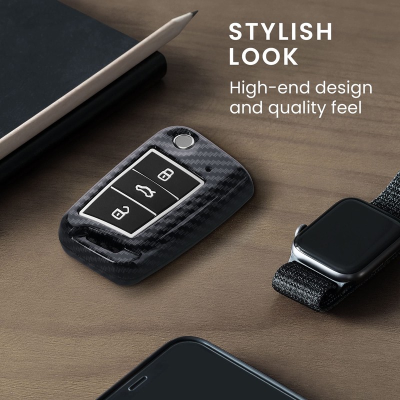 kwmobile Key Cover Compatible with VW Golf 7 MK7 -