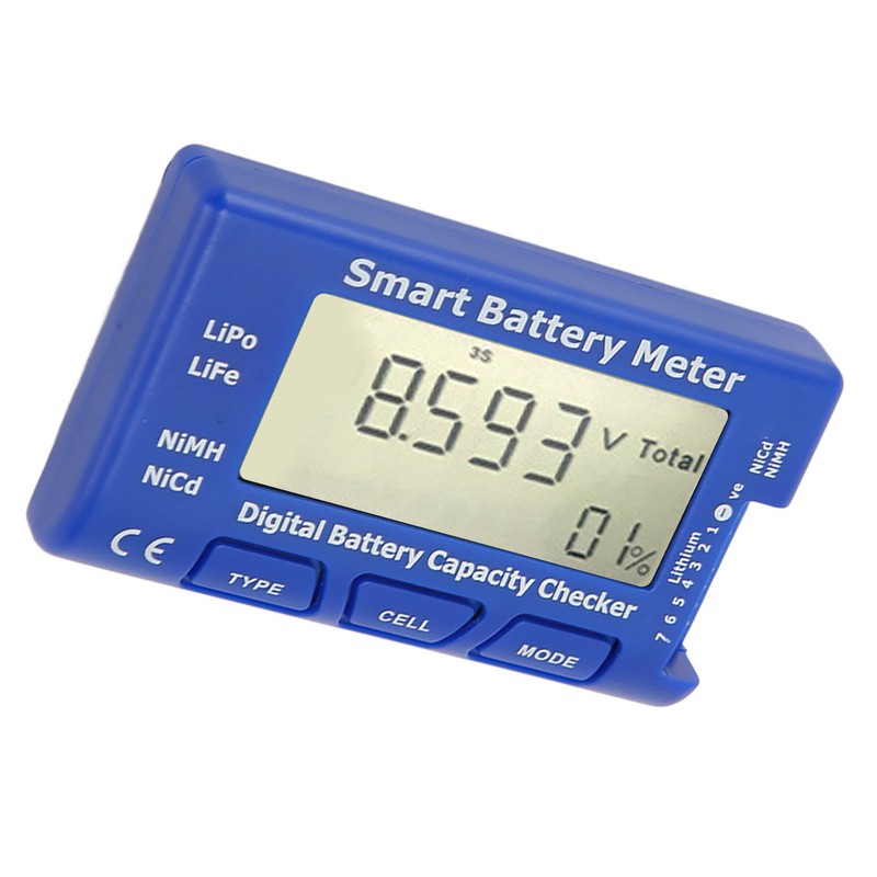 Battery Meter 5 in 1 Multifunctional Digital Battery Checker with
