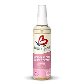 Biomaná Loción Facial con Placenta, Humectante y Tonificante 125 ml.