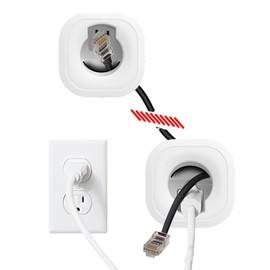 LOCATVE in-Wall Cable Management Kit - Hide TV Wires When Mounting A TV - Includes Power & Low Voltage Cable Management