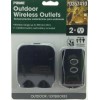 Prime Outdoor Wireless Remote 2 Outlets 80ft Range Exterior Light