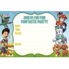 30x Power Dog Birthday Invitations and Envelopes – Fill-in Happy