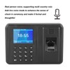 Fingerprint Attendance Machine Time Clock Punch Machine Office Time Card