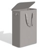 efluky Slim Laundry Basket with Lid, Narrow Laundry Hamper with