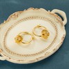 HOBATS 14K Gold Hoop Earrings for Women Gold Earrings for