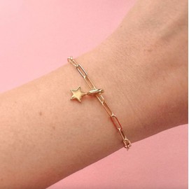 Pura Vida Harper Star Charm Gold Charms for Bracelets Necklaces for Women - Gold