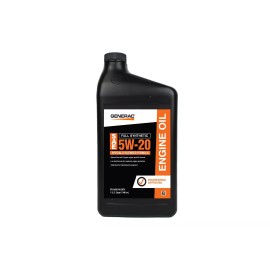 Generac 5W-20 Generac Full Synthetic Motor Oil Quart Bottle Part #A0001412874