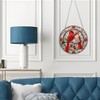 STGLCR Diamond Painting Cardinal Ornament 5D Bird Wreath DIY Diamond