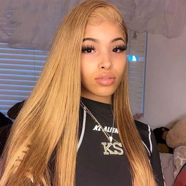 4x4 Closure Human Hair Honey Blonde Closure 4×4 27# Lace Closure Brazilian Human Hair Lace Closure Straight Weave Free Part 12 Inch