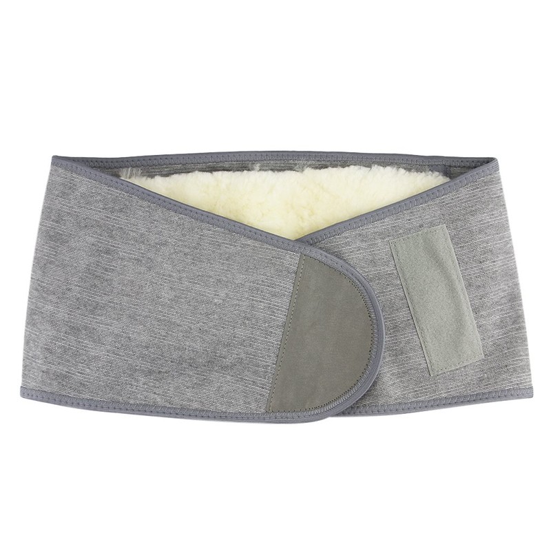 Afinder Women's Men's Back Warmer Elastic Kidney Warmer Wool Cashmere