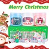 3 Pack Christmas Butter Slime Kit for Kids, Scented Slime
