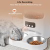 Automatic Cat Feeder with Camera for 2 Cats,1080P HD Video
