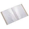 PATIKIL 9x12" Binders with Plastic Sleeve, PP 60 Pockets Waterproof