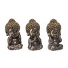 Pacific Giftware Buddha Figures Funny Monks Hear No Evil Say