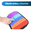Bluelander Mochila Para Niños Pop It Antiestrés De Silicona Lonchera