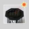 Rowzzi LED Solar Powered Lighthouse, 360 Degree Rotating Lamp Courtyard