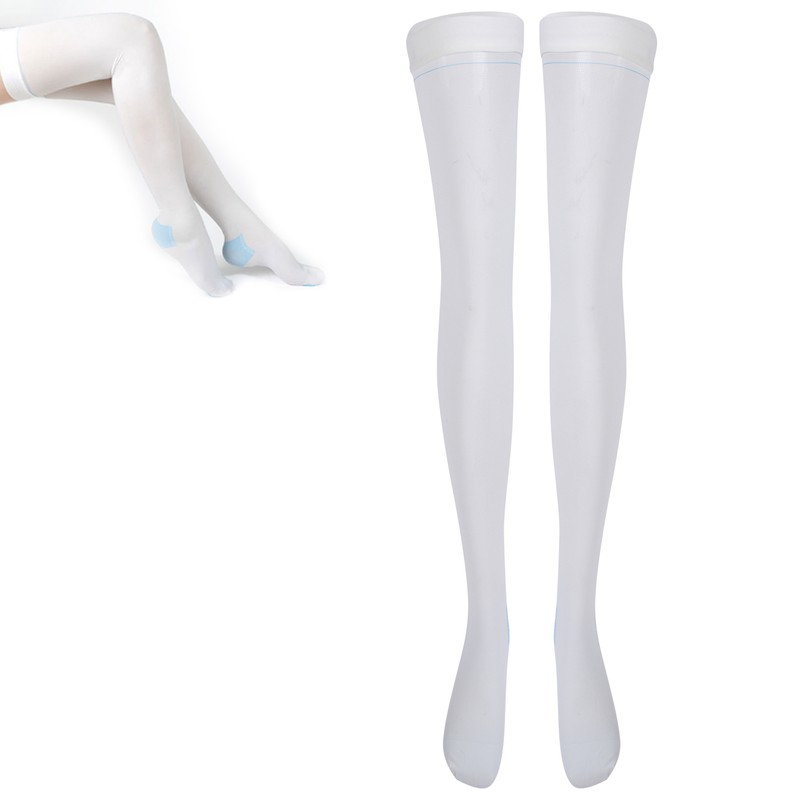Thigh Length Compression Stockings Prevent Varicose Veins Leg Fatigue Swelling