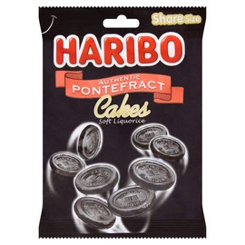 Haribo Pontefract Cakes 140g (Pack of 12)