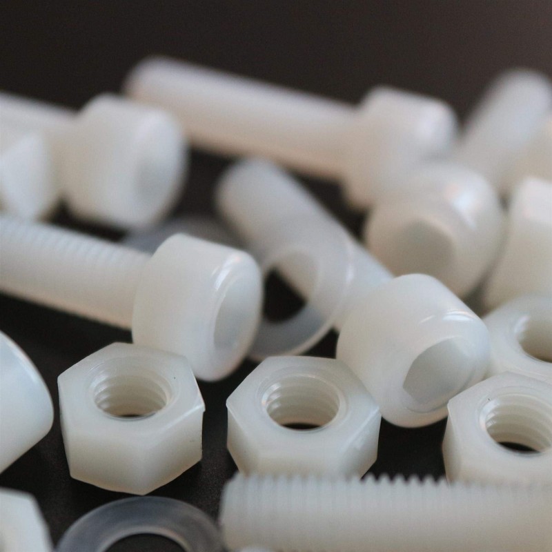 50 x Nylon Allen Bolts, M5 x 20mm, Plastic Machine