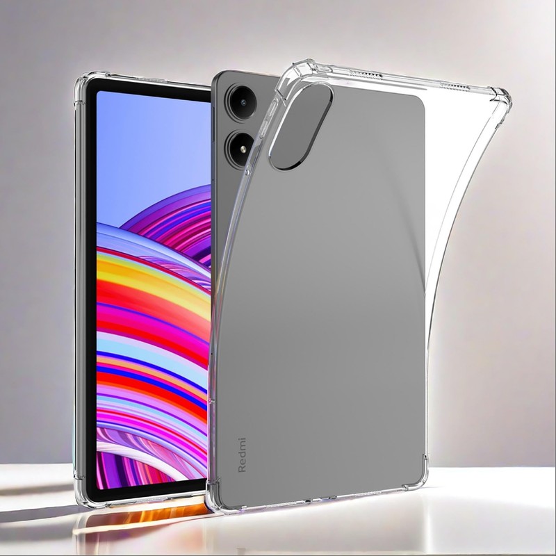 GIOPUEY Case for Redmi Pad Pro/5G/Poco Pad, Soft TPU Back