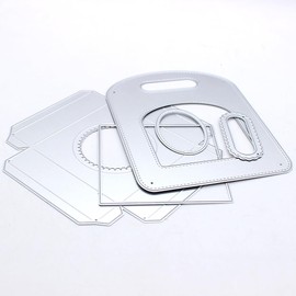 KSCRAFT - Portavasos de café de 4 onzas, plantillas de corte de metal para manualidades, álbumes de recortes, tarjetas de papel para manualidades