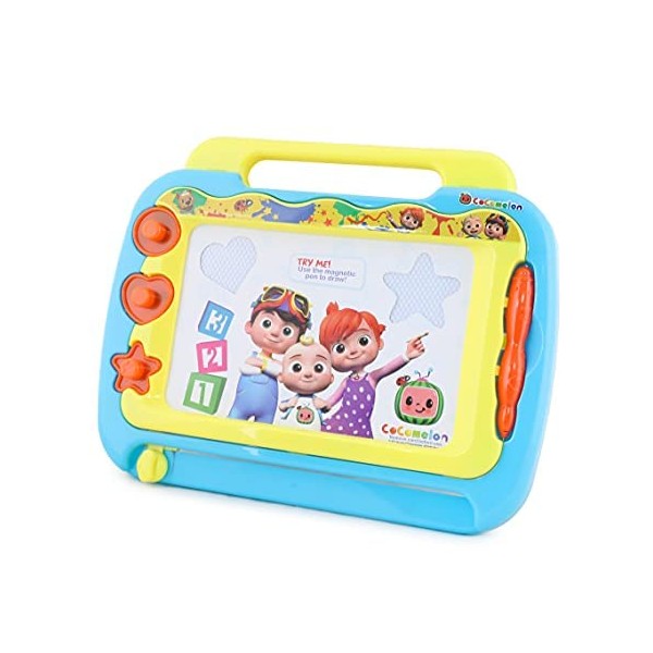 Toyland® Cocomelon Magnetic Drawing Board With Stamps - Creative Toddler