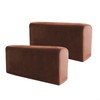 PETSTIBLE 2 Pieces Armrest Covers Non-Slip Sofa Armchair Covers Durable