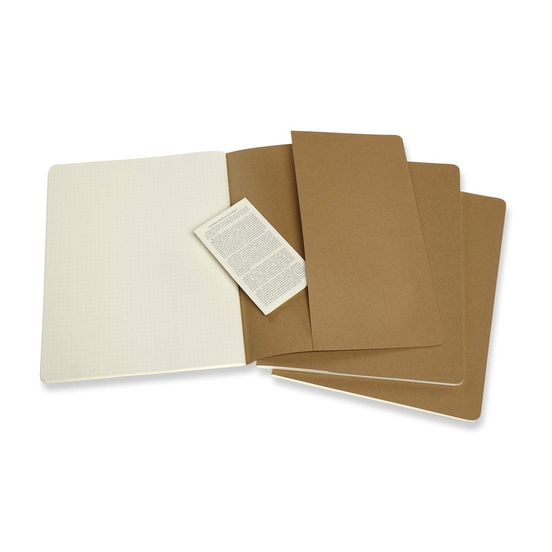 Moleskine Cahier Journal, Soft Cover, XXL (8.5" x 11") Dotted,