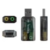 Mercader Digital Tarjeta De Sonido Usb 5.1 Canales Audio 3d