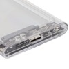 Transparent Hard Drive Enclosure External SSD Hard Disk Case for