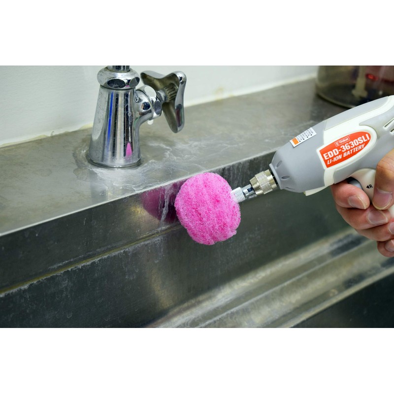 SK11 Cleaning Afro-kun Junior Hexagonal Shaft for Electric Drill/Impact Driver,
