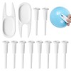 EMYVSVO 12pcs Yoga Ball Plug Replacement Kit, Pilates Ball Air