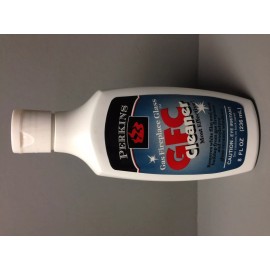Perkins Gas & Wood stove Fireplace Glass Cleaner Gfc 8 FL Oz Bottle Soot & Film Remover