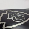 b4 nada KC Chiefs Kanas City aluminum license plate laser
