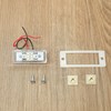 KUAFU Universal License Plate LED Light For Roll Pan Bumper